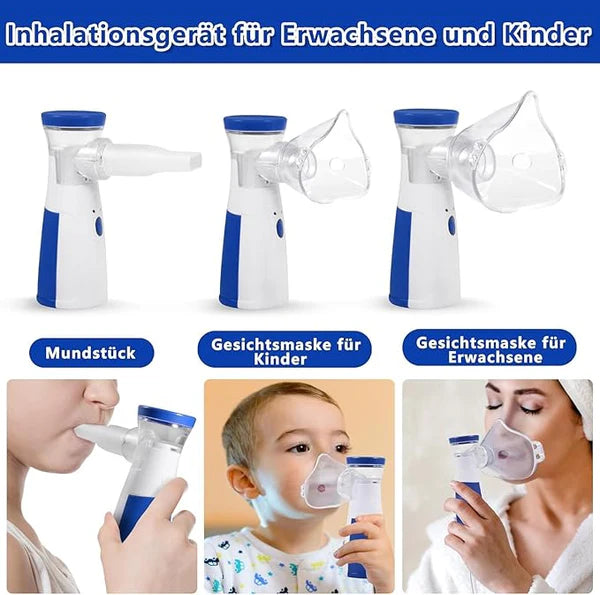 Portable Ultrasonic Rechargeable Mesh Nebulizer Machine